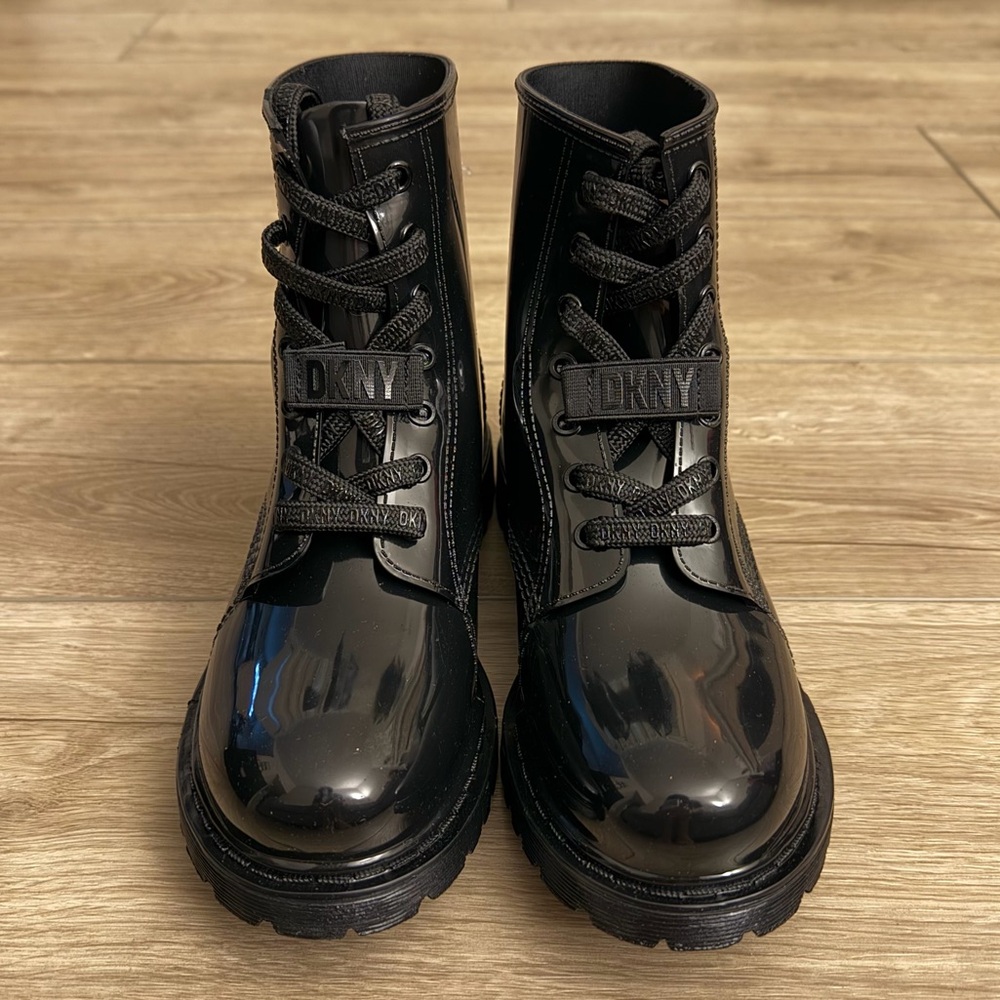 DKNY Tilly Combat Rain Boots